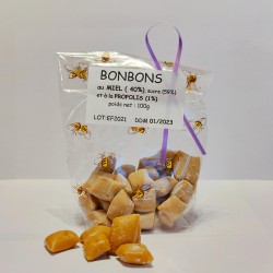 Bonbon au miel à la propolis